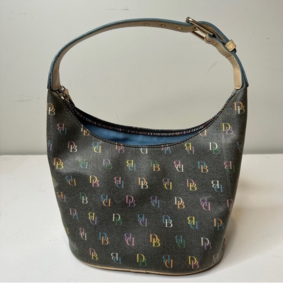Dooney & Bourke Handbags - Rooney & Bourke - Y2K Small Shoulder Bag with Colorful Zipper